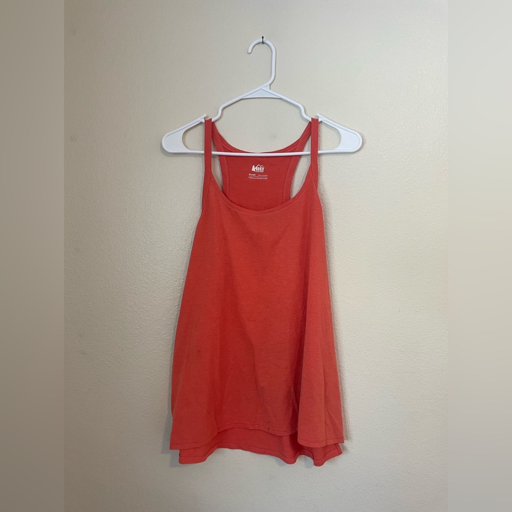 REI Active Coral Tank Top
